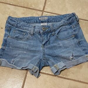 Mossimo Supply Co. Women's Light Blue Jean Shorts